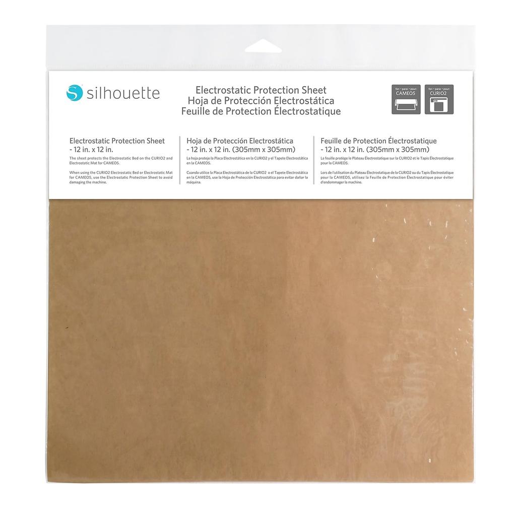 Silhouette Protective Anti-Static Sheet, 12-inch, SILH-PROTECT-ES-12