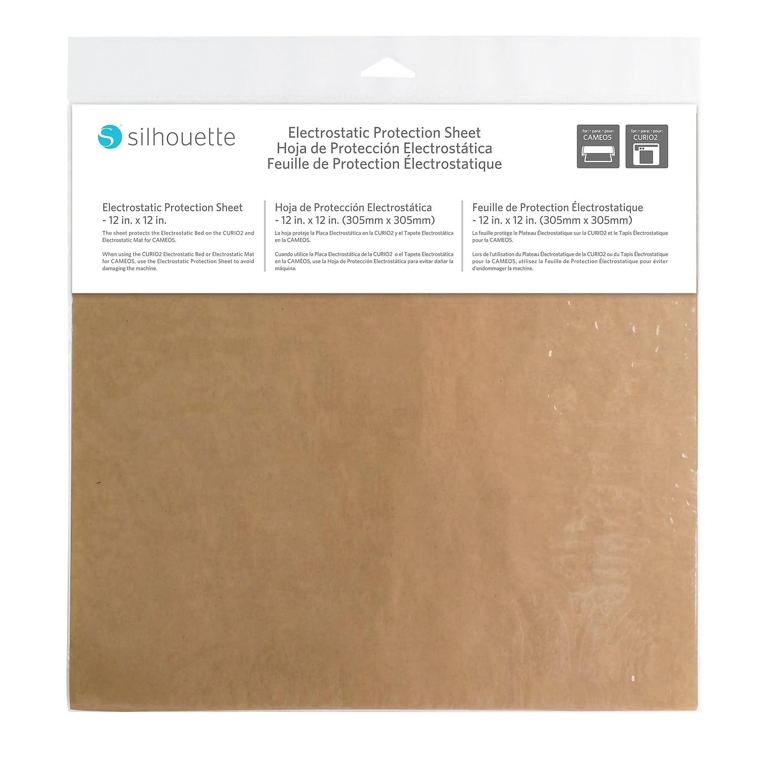 

Silhouette Protective Anti-Static Sheet, 12-inch, SILH-PROTECT-ES-12