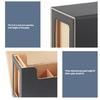 PU Card Deck Box with Dice Tray Game Card Collectors Scratch Resistant Card Storage Case Game Card Carrying Organizers