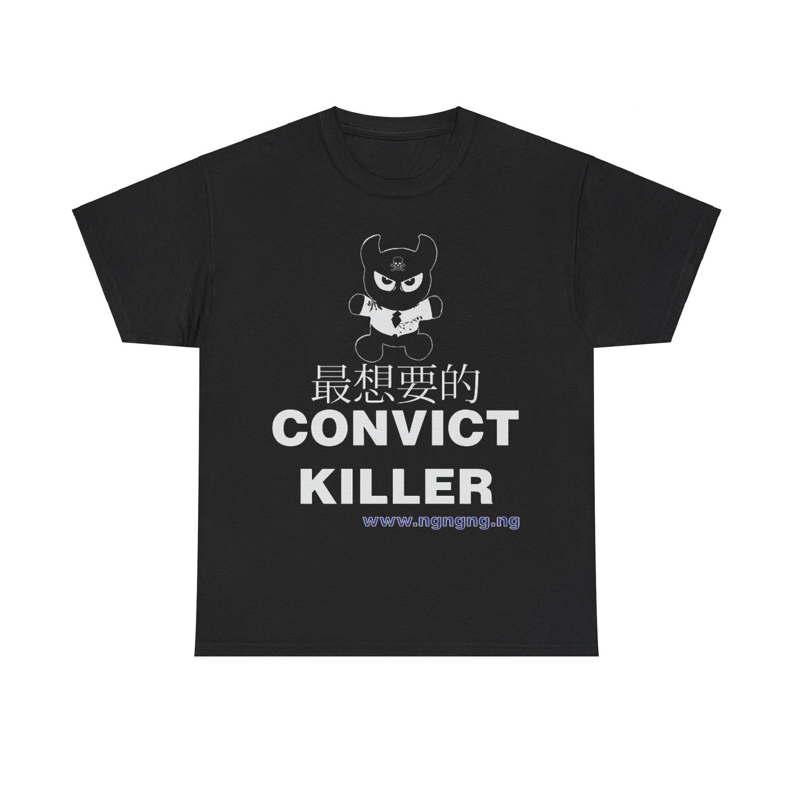 

NG Novagang Convict Killer Tees T-Shirts Album Tour Merch - All Colors and Sizes Unisex T-Shirt XXXXL