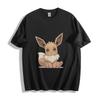 Chibi Eevee Pal T-skjorte - Søt Pokémon-følgesvenn Unisex T-skjorte
