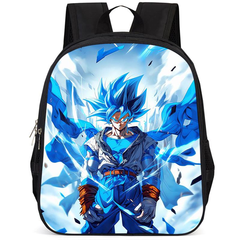Durable Oxford Cloth Dragon Ball Backpack For Boys And Girls 15-inch Capacity