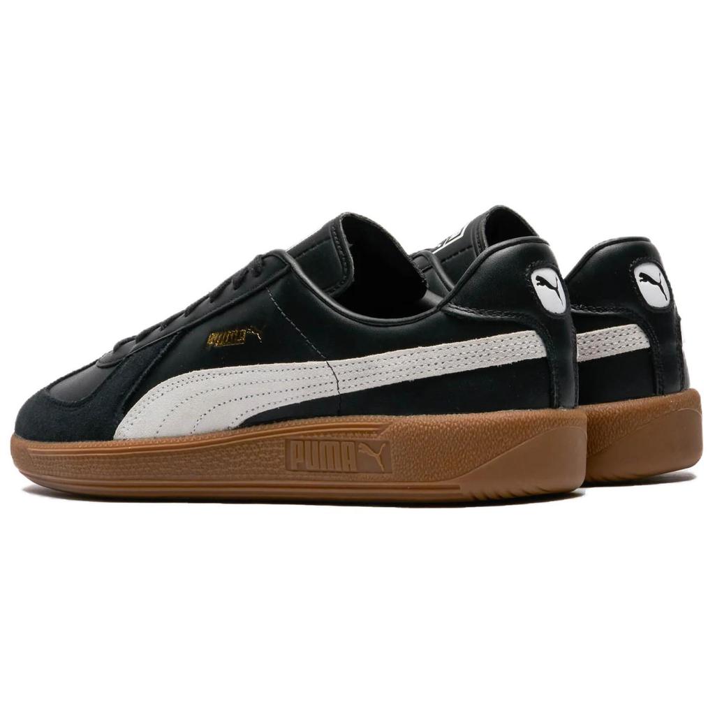 New PUMA Army Trainer Abrasion Resistant Low Top Skateboard Shoes Unisex Black 386607-22