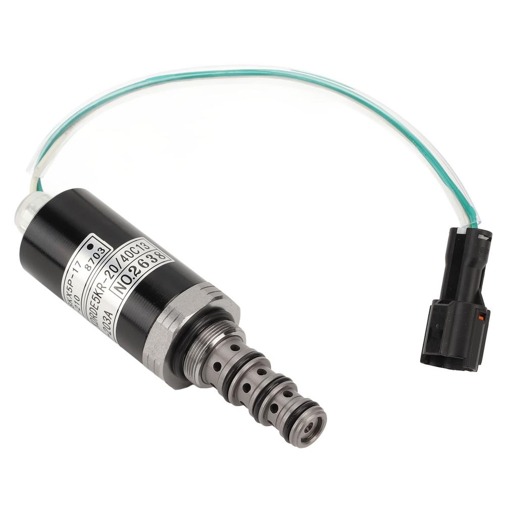 Magnetventil KDRDE5KR aus legiertem Stahl für Hydraulikpumpen von Baggern?2040C13?203A für KOBELCO SK60 100