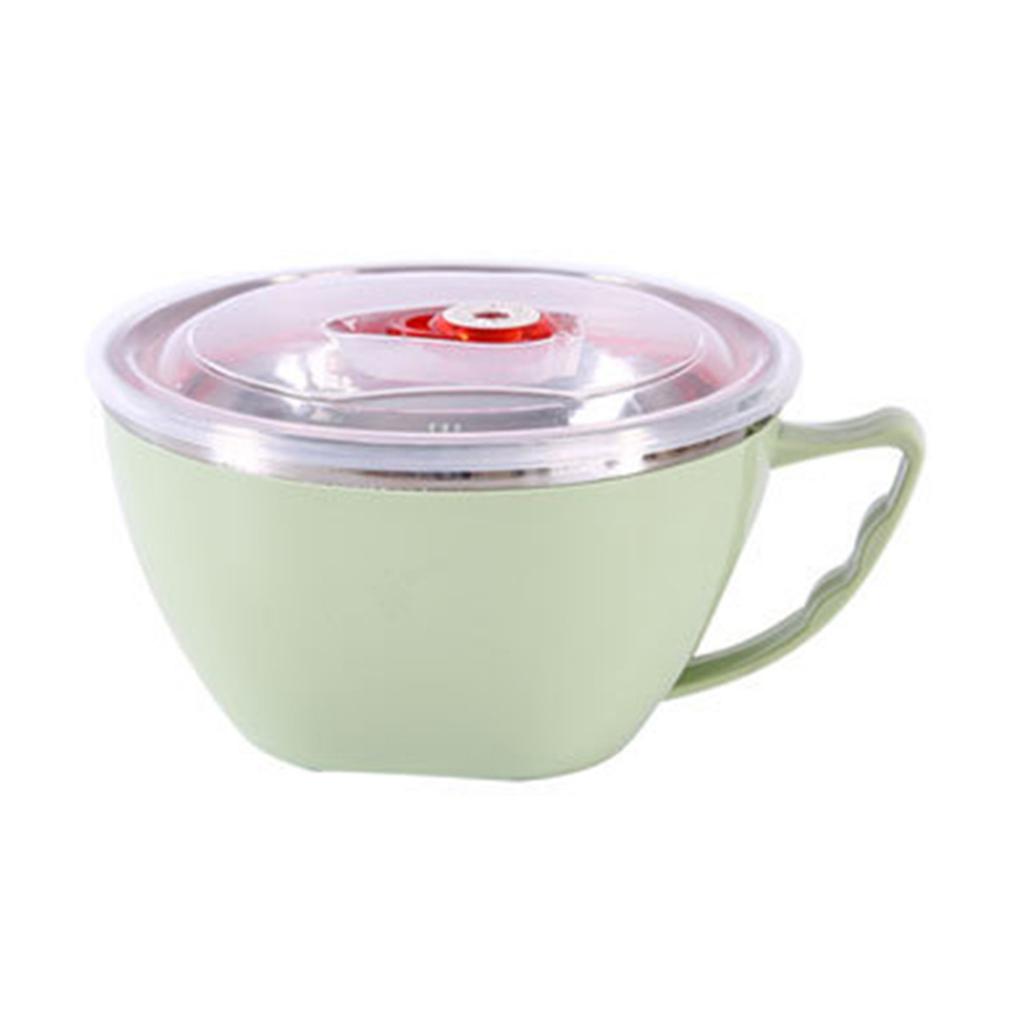 Anti-Scald Instants Noodle Bowl With Lid Multi-Purpose Food Container For Home Kitchen