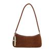 Premium suede bag women's soft leather underarm bag fashionable niche design new simple and fashionable shoulder bag