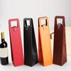 Wine Bags Wine Bottle Boxes Red Wines Bag Leather Box Bottle Packaging Bag Wedding Festival Party Decor Gift Wine Accessorie