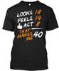 40th Birthday Gift Idea Funny Born In 1977 40 Years T Shirt Made USA S To 5XL