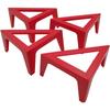 4Pcs Stable Canvas Stands Portable Risers For Pouring Paintings  Board Support Small Desk Easels Canvas Painting Display Stand