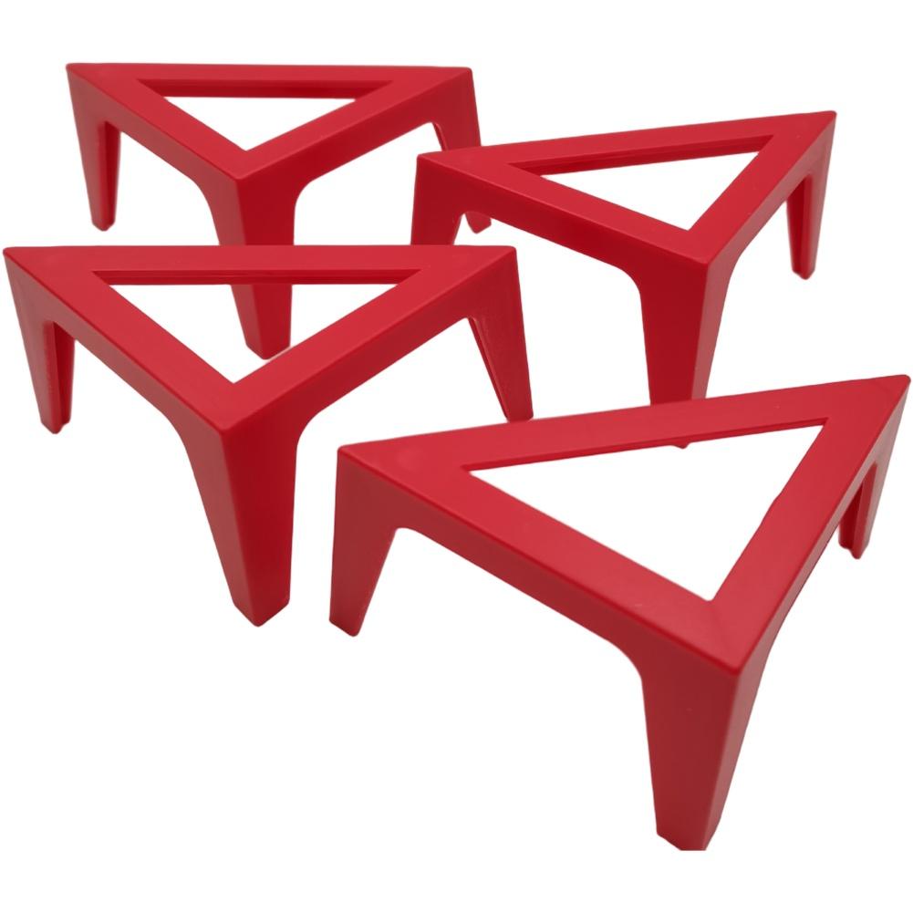 4Pcs Stable Canvas Stands Portable Risers For Pouring Paintings  Board Support Small Desk Easels Canvas Painting Display Stand