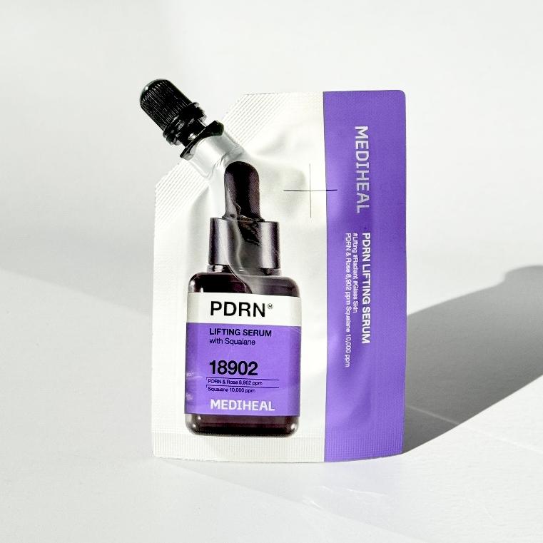 MEDIHEAL Лифтинг-сыворотка с PDRN и скваланом (Оригинальный продукт 40 мл / Сменный блок 10 мл) Refill 10ml
