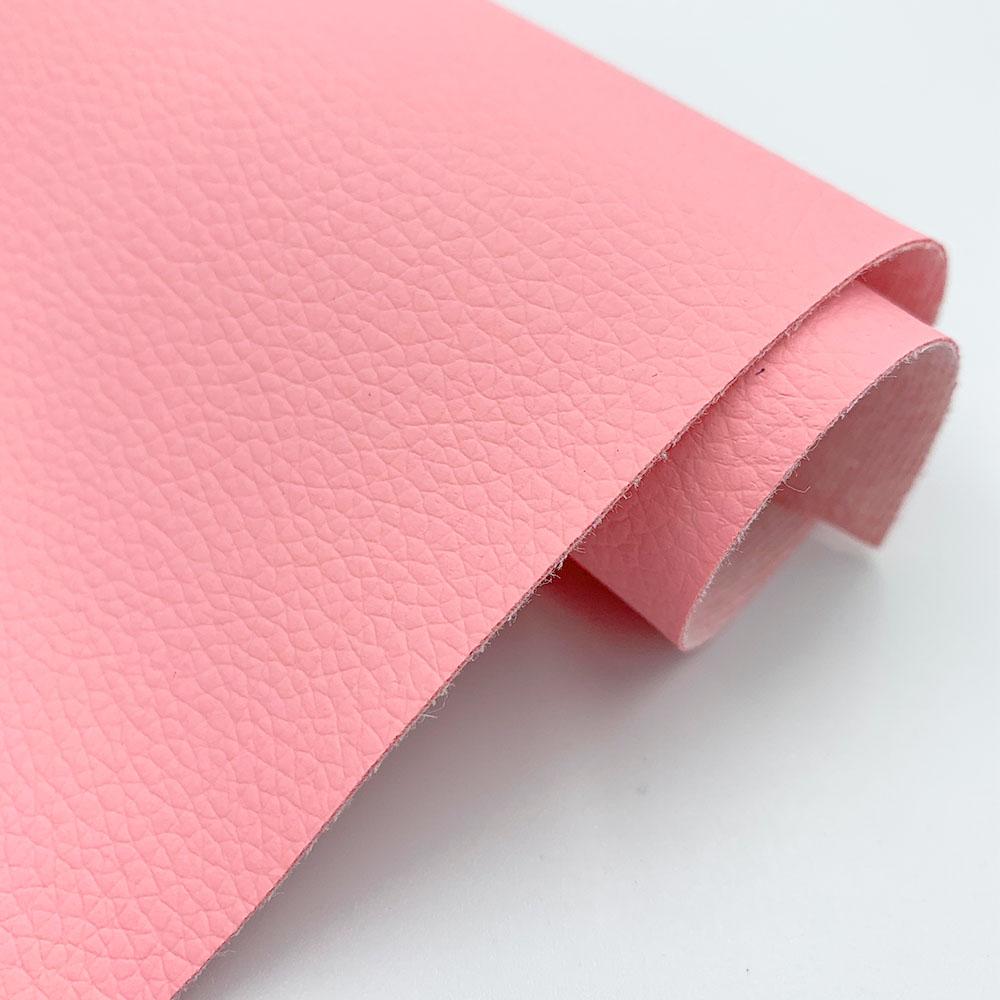 Litchi Faux PU Leathere Fabric Sewing Clothing Bow Bag Sofa Car DIY Earring Making Craft Material Waterproof 50*60cm Big Size