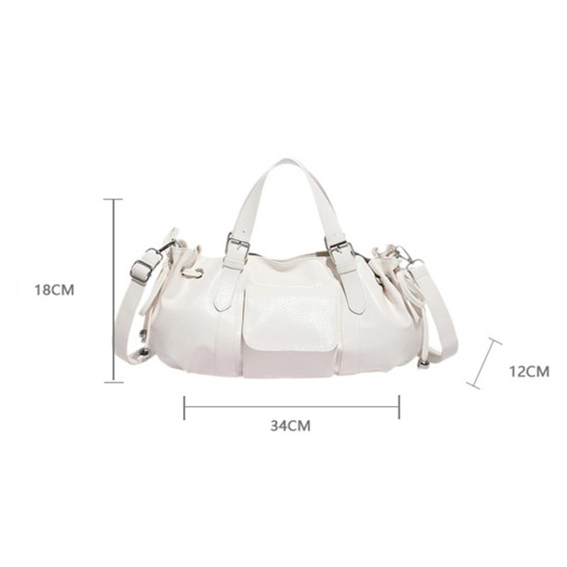 Design PU-Leder Kissen Handtaschen für Damen Neue Mode Einfacher Trend Damen Schulter Crossbody Tasche CLE