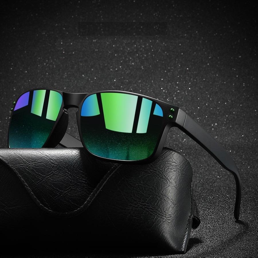 Fashion Classic Square UV400 Sunglasses Men Women Driving  Colorful Trendy Lightweight Outdoor Goggles