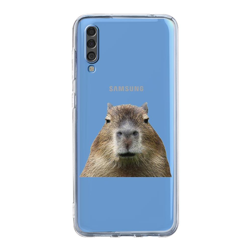 Cute Cartoon Capybara For Samsung A14 5G Phone Case A12 A22 A32 A34 A42 A52 A54 A50 A70 A30 A40 A20E A10S A20S A02S A04S Cover