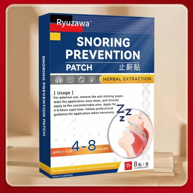 Anti-Schnarch-Pflaster für ruhige Nächte - Bietet langanhaltende Linderung