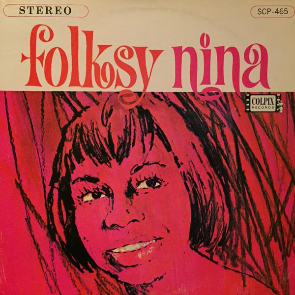 

LP Record NINA SIMONE - Folksy Nina SCP465 Colpix Records 1967 US Jazz Used