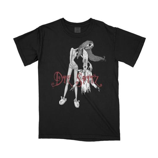 Special DIE SPITZ Cotton Black Unisex Short Sleeve For Fan S-5XL TT875 S