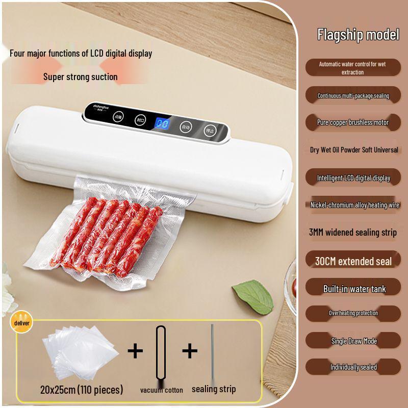 Fully Automatic Vacuum Sealer for Food Preservation and Packaging