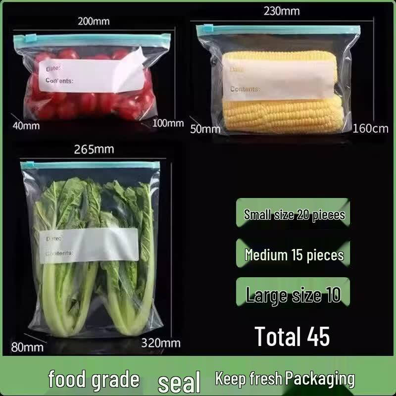 Qiwei Food Storage & Freezer Bags
