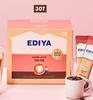 EDIYA Café Latte – 30 Sticks | Korean Creamy Instant Coffee Mix | Café-Style Taste At Home