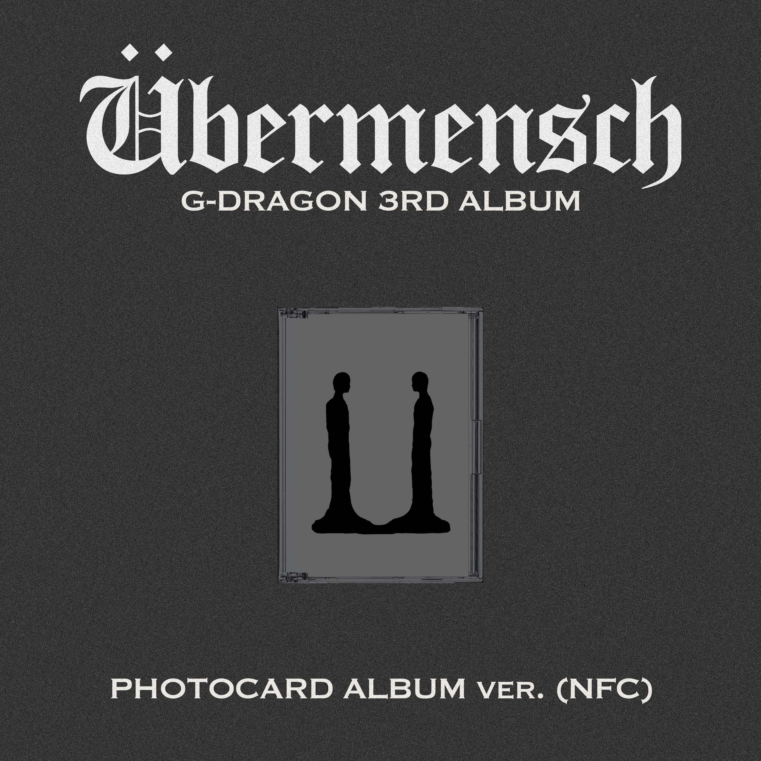 

G-DRAGON 3RD ALBUM Übermensch (PHOTOCARD ALBUM ver.) (NFC) Applemusic POB