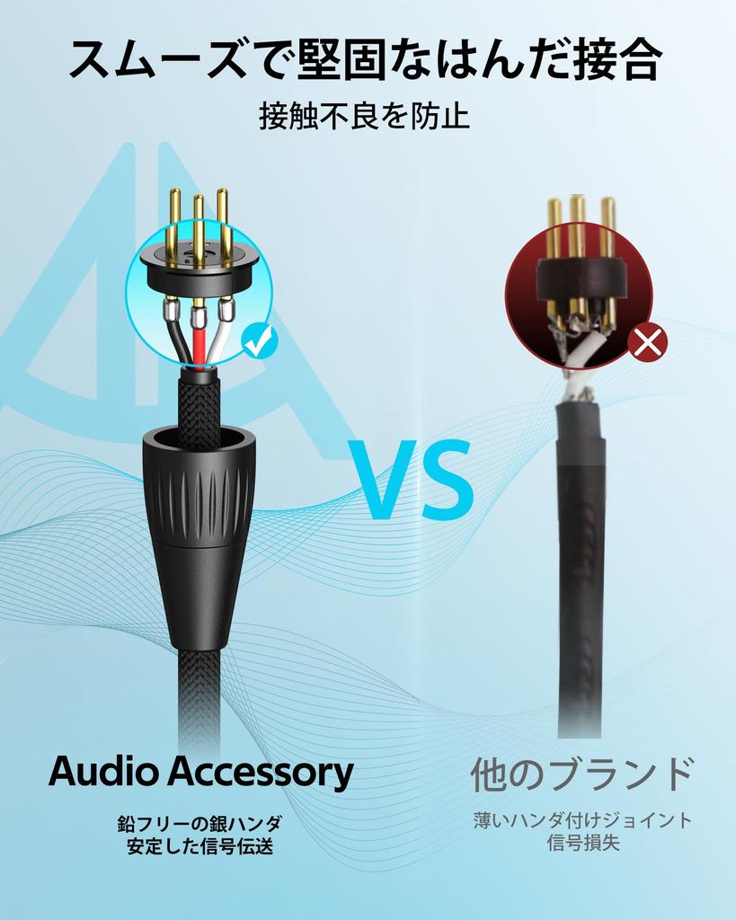 3m XLR Microphone Cable [BraidedMade in Japan 99.99% OFC Oxygen-Free Copper] Noiseless Male-Female [Neutrik REAN ConnectorGold-Plated Pins] Excellent
