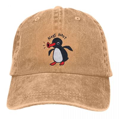 Noot כובע בייסבול כובעים לשני המינים נשים הגנת מצחייה Snapback Pingu Pinga פינגווין כובעי טלוויזיה