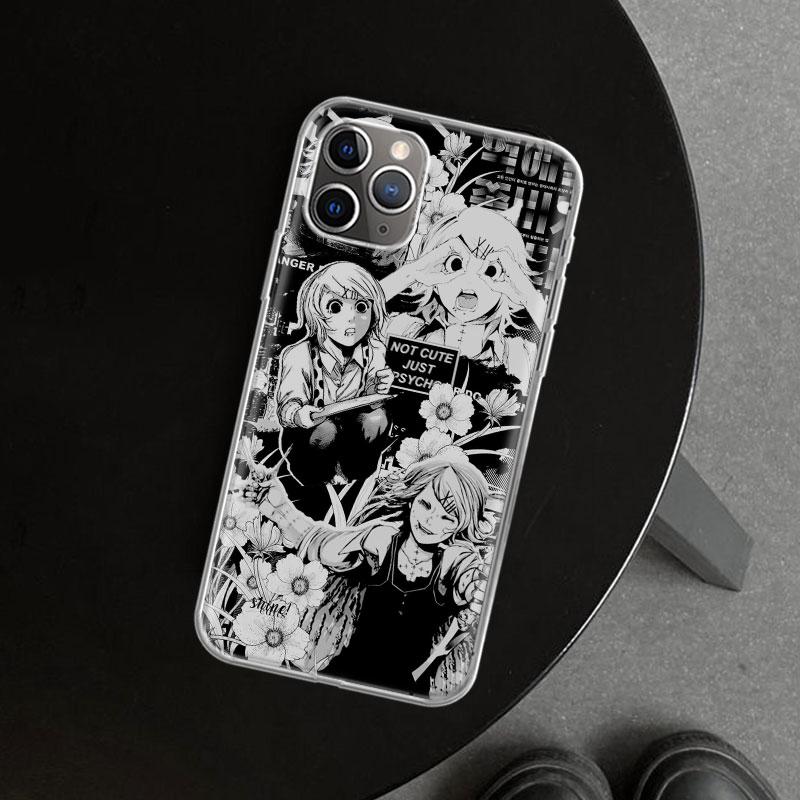 Anime Tokyo Ghouls Terror Phone Case Cover For iPhone 11 12 13 Mini 14 15 Plus 16 Pro Max 17 Air 7 8 + SE Art Customized Fundas