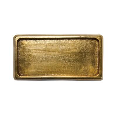 Liam Alumi Tray "Barton" (Antique Gold) - Small Item Holder, Coin Tray, Key Holder, Cashier Tray, Entryway Tray, Square/Rectangular, Carton