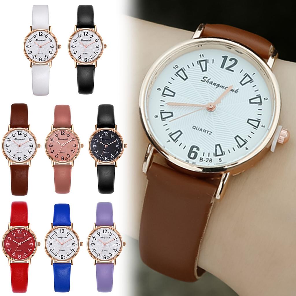 Buy (Ssejrn)Men's And Women's Watches Women's Waterproof Watches Quartz