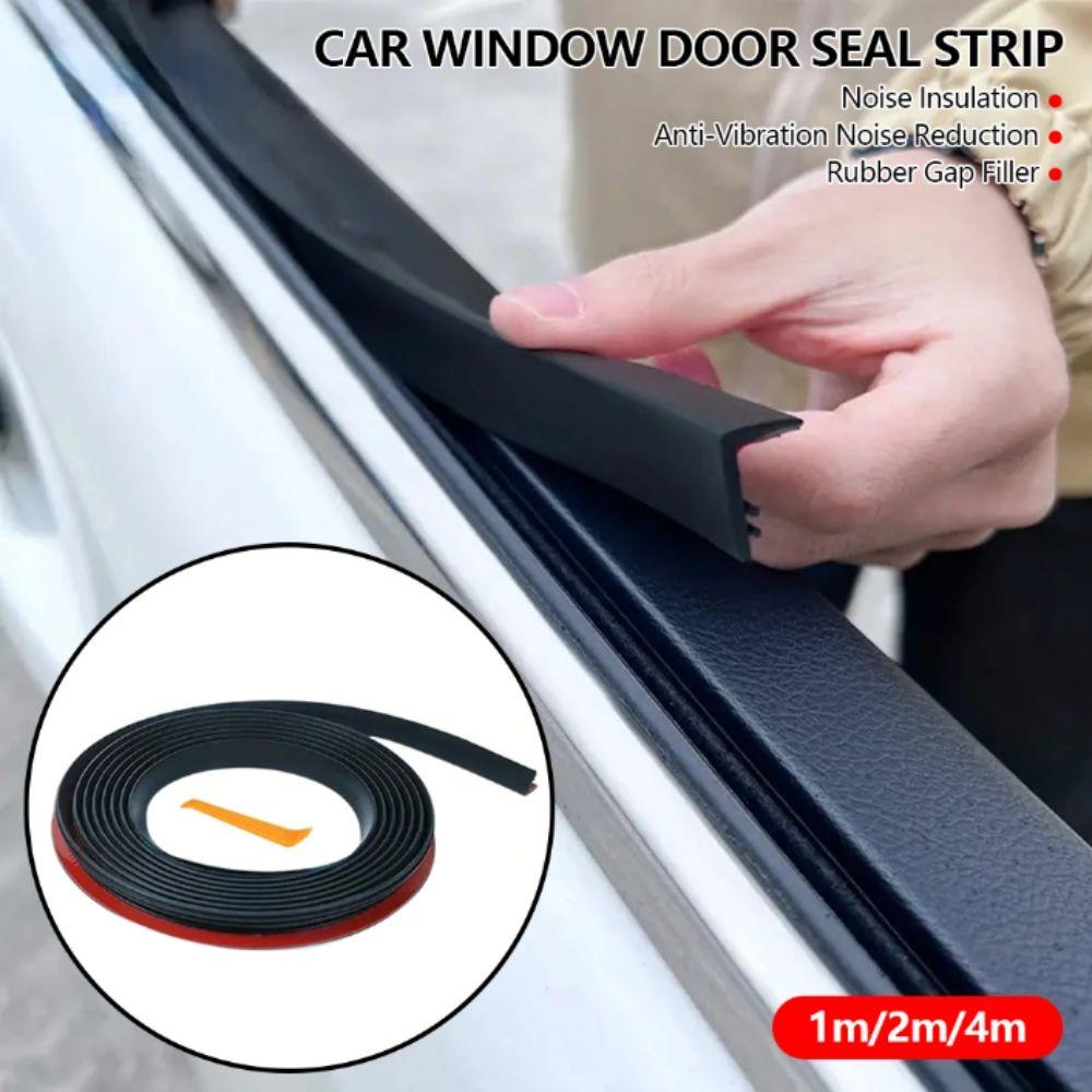 Rubber Material Car Rubber Sealing Strips V-Shape Design Waterproof Strip  Glass Gap Sealing