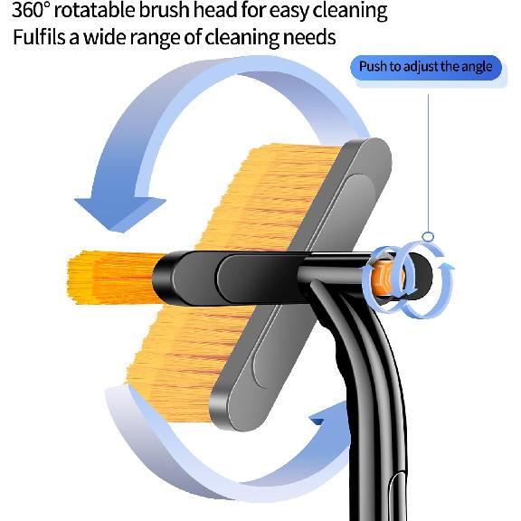 Car Windshield Ice Scraper With Snow Brush, Snow Removal Squeegee For Automotive, Exterior Dust Remover Brushes And Brooms, Essential Winter Car