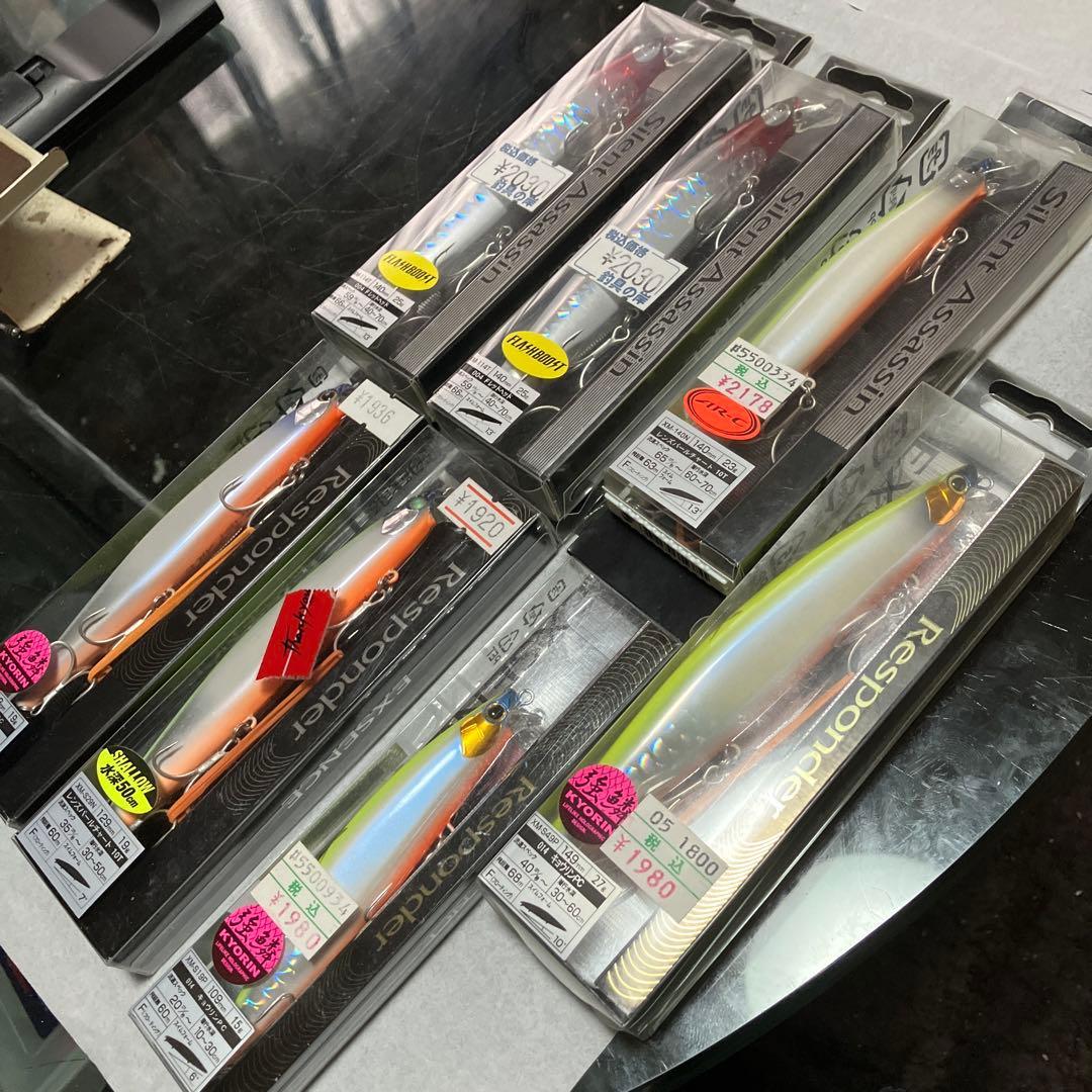 Used Sold separately at reduced price Shimano Exsence Minnow Lure Set