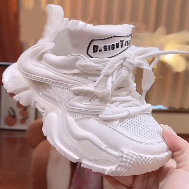 

Весенние новые туфли Ins Tide Little White Shoes Белые туфли Женские спортивные и развлекательные туфли для сноуборда 35 белый