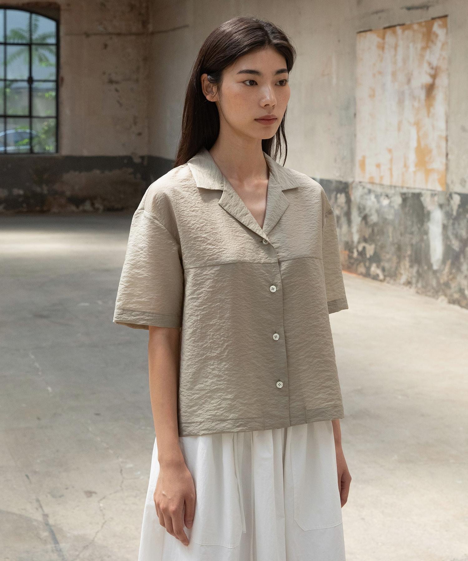Another Office Woman Women Reverb Shirt (Sage Gray) Sage Gray/M