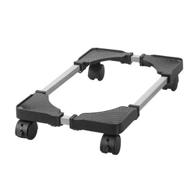 Computer Tower Stand Plastic Adjustable Mobile CPU Stand with Rolling Caster Wheels for Most Gaming