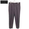 P2062 Bold Satin Slacks Pants Bottoms 40 BordeauxUsed