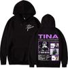 Rapper Tina Turner Tour 2025 New Album Graphics Hoody Men Women Fashion Aesthetic Sweatshirt Vintage High Quality Fleece Hoodies