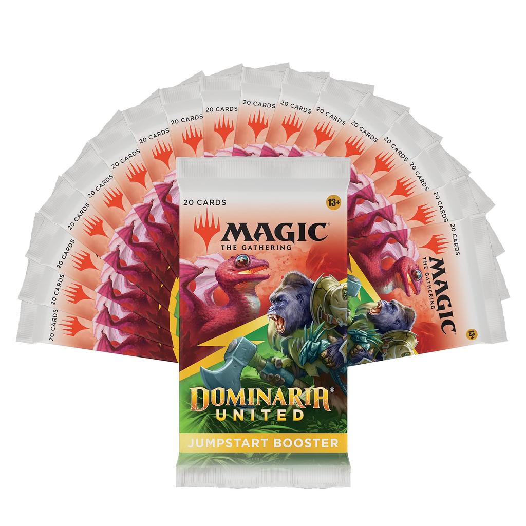 The Gathering Dominaria Unite Jumpstart Booster 18 Packs C97150000 MTG Trading Card Wizards of the Coast C97150000 Magic (English Version) (Box)