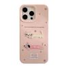 Cute Ins Three dimensional Embroidery 15 Mobile Phone Case Apple 17 Anti Fall IPhone 14pro Max Suitable for 13 Cartoon Cat