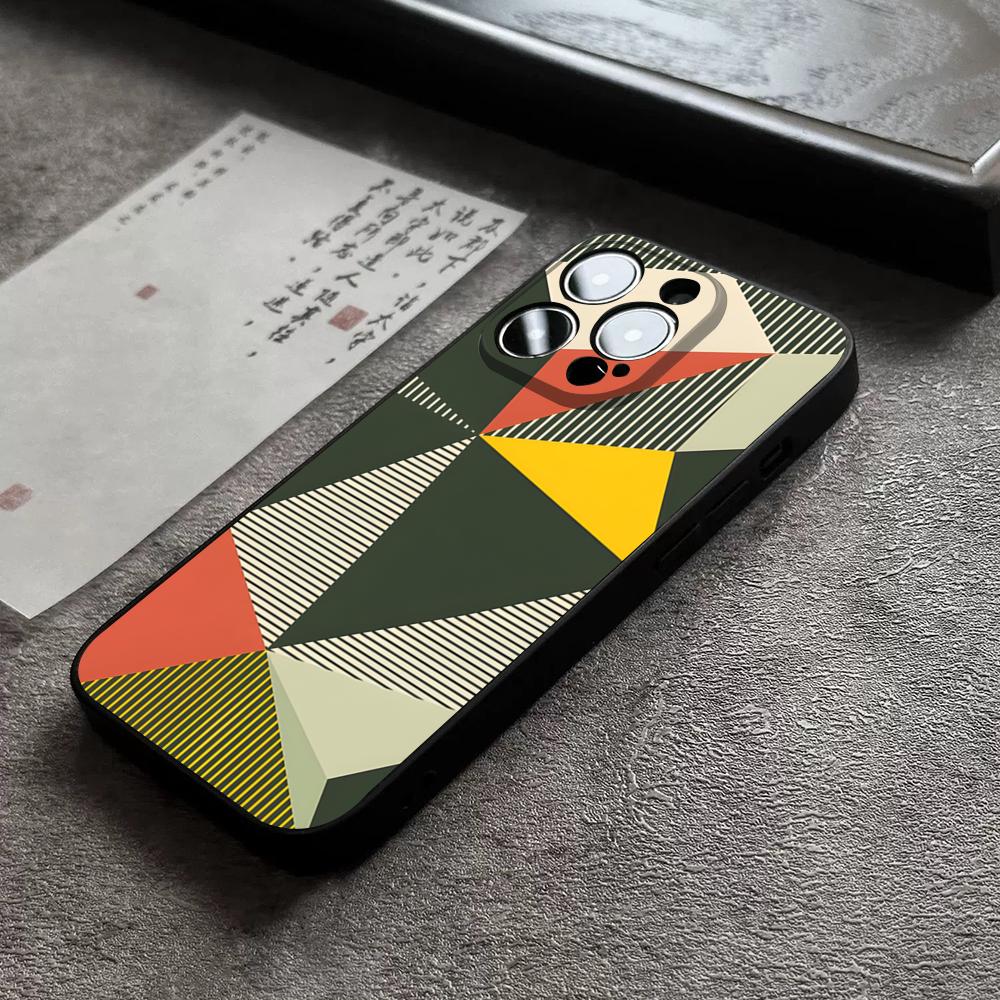 

Bauhaus Exhibition Art Phone Case for 15 Pro Max iphone 14 Pro Max 12 13 Mini 11 Xr X Xs 8 7 Plus Silicone Back Cover iPhone13 mini