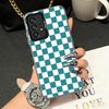 Retro Classic Chess Board Grid Shockproof Phone Case for Samsung A17 A16 A15 A14 A37 A57 A36 A56 A26 A35 A55 A25 A34 A54 A24 A13