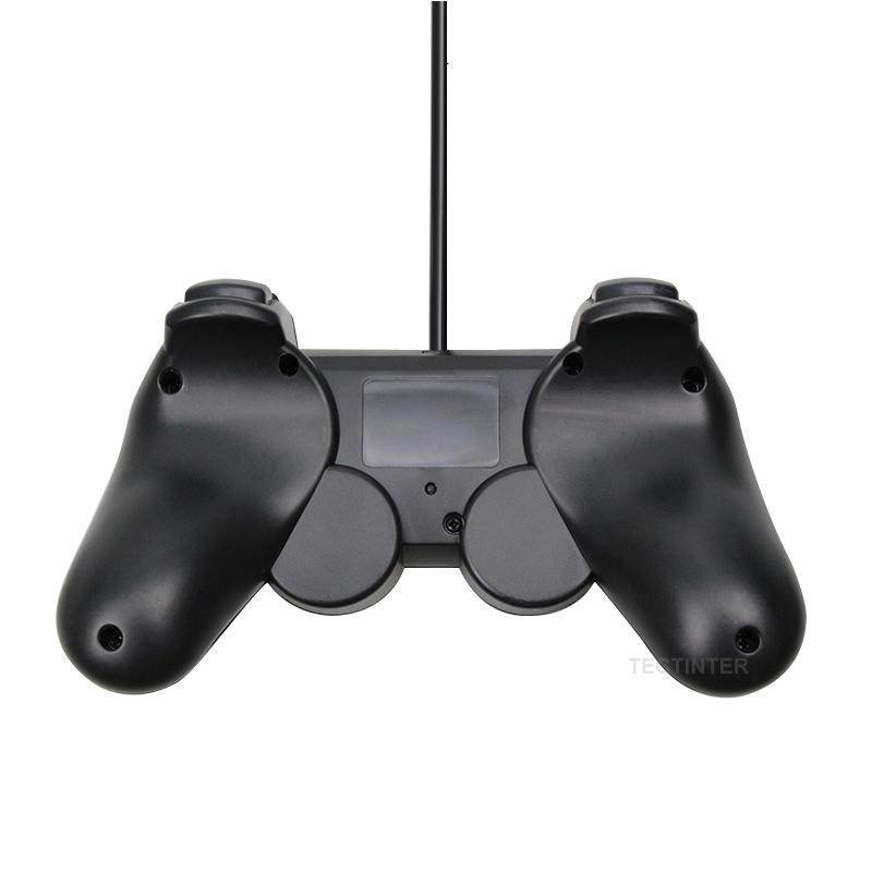Kabelgebundener USB-PC-Controller Spiel-Joystick Gamepad Vibration Joystick für Windows XP/7/8/10 Joypad für PC Windows Computer Laptop