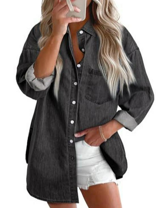 Spring/Summer Women's Casual Loose Denim Jacket