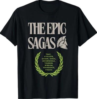 Das Epische Sagas Geschenk Odysseus Musikalisches T-Shirt