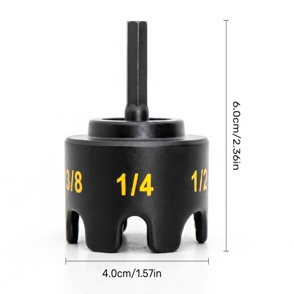 Impact Drill Compatible Bolt Extractor Tool Multipurpose Nuts Spinning Drill Kit For Threaded Rods