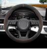 Electric MINI Steering Wheel Cover: Ultra-thin, Anti-slip, Sweat-absorbing, Plush Winter Grip.