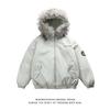 Parka de iarnă pentru bărbați, stil retro american, cu guler și glugă din blană - Groasă, de înaltă calitate, design versatil pentru cupluri