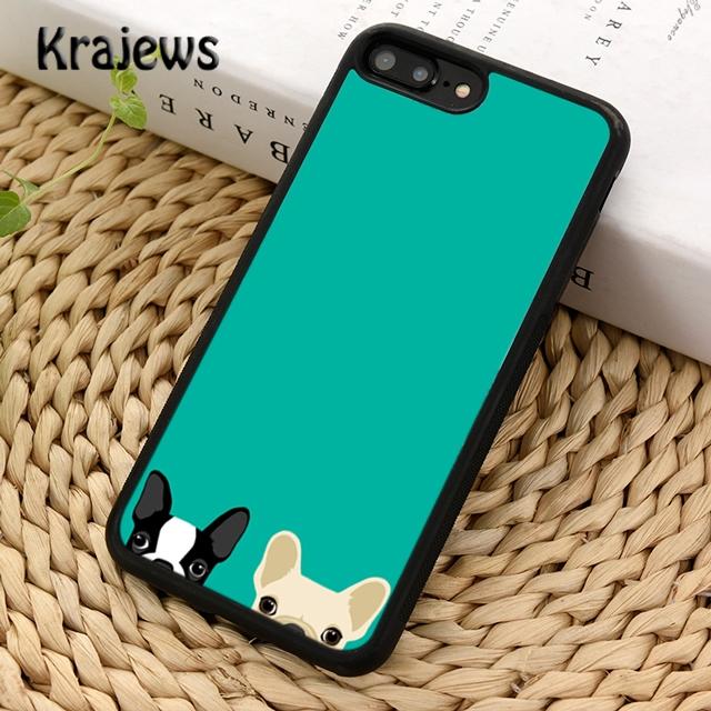 Krajews Französische Bulldogge Hund Mops Weiche Handyhülle Cover Für iPhone 14 6s 7 8 plus XR XS 11 12 13 pro max Samsung S21 S22ultra Plus